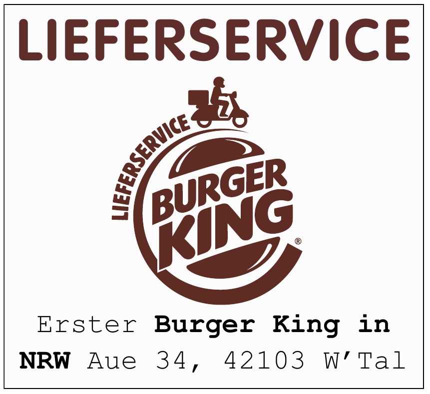 Lieferservice Burger King Lieferservice Burger King