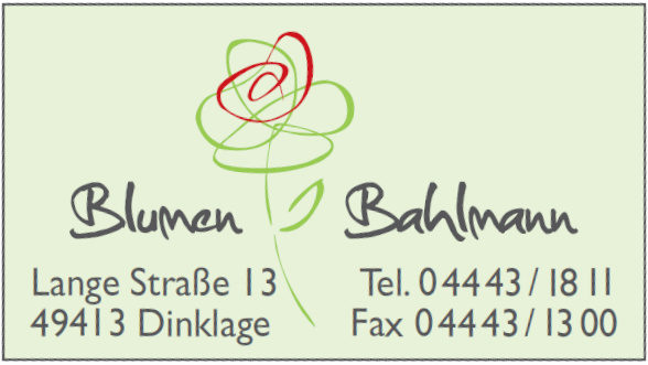 Blumen Bahlmann