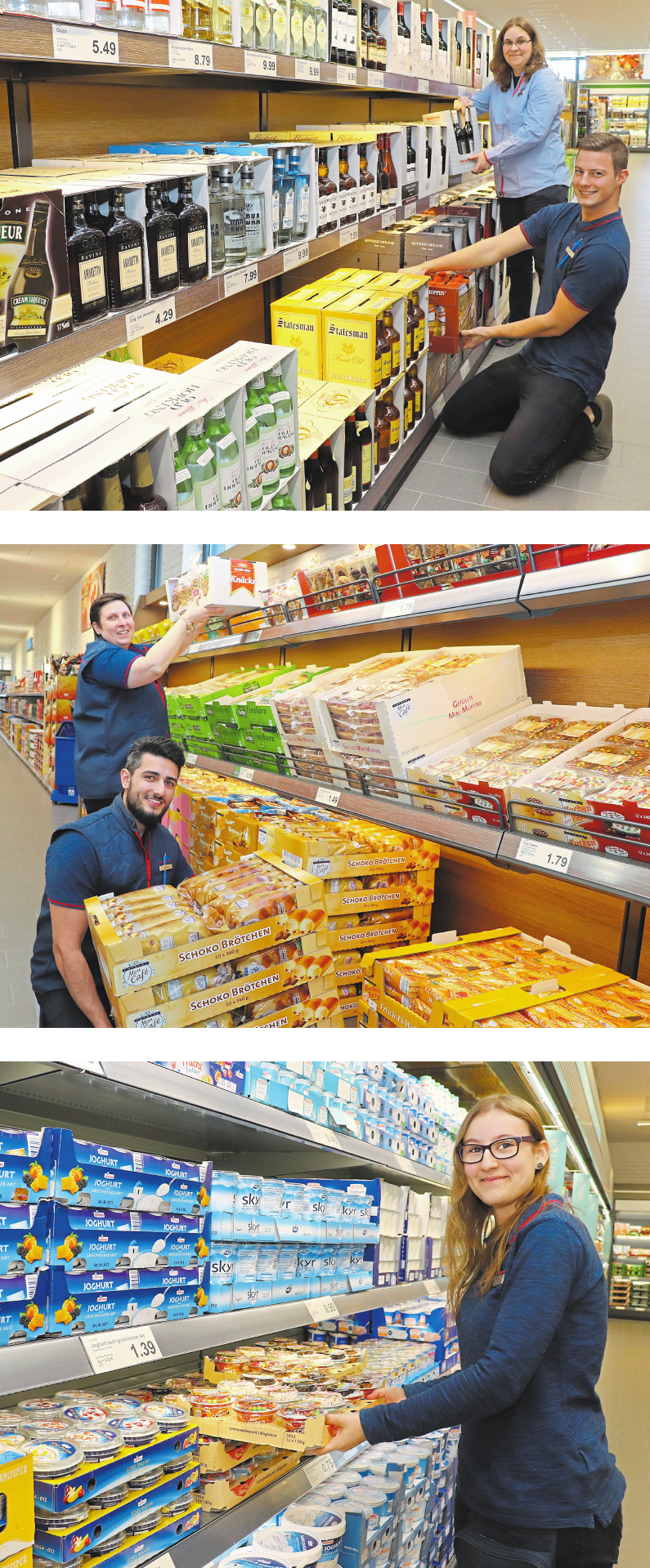 Aldi feiert neuen Markt mit Kunden Image 1 Aldi feiert neuen Markt mit Kunden Image 1