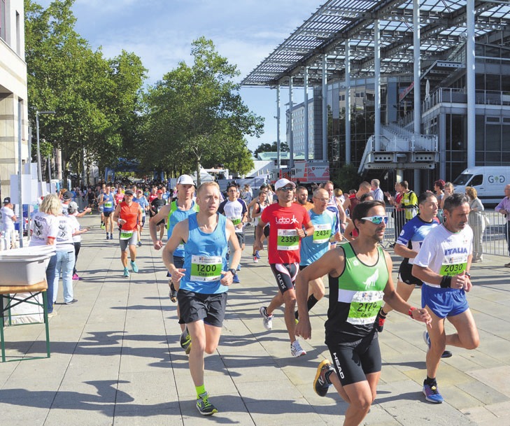 Start des Wolfsburger Marathons 2018. Archivfoto:ph Start des Wolfsburger Marathons 2018. Archivfoto:ph