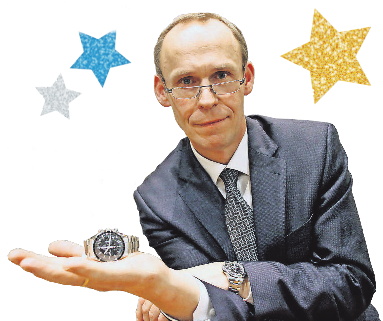 Norbert Ludwig besitzt als Uhrenfan natürlich selbst die Moonwatch Omega Speedmaster Professional. Norbert Ludwig besitzt als Uhrenfan natürlich selbst die Moonwatch Omega Speedmaster Professional.
