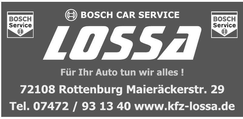 Bosch Car Service Lossa