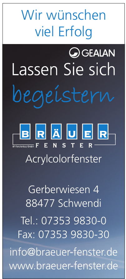 Bräuer Fenster Fensterbau GmbH Bräuer Fenster Fensterbau GmbH