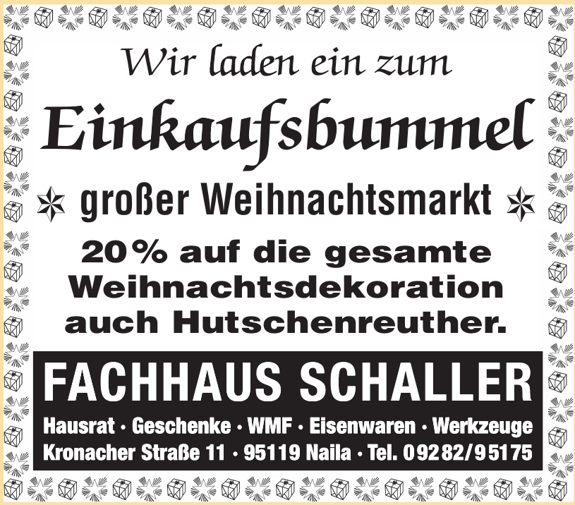 Fachhaus Schaller Fachhaus Schaller