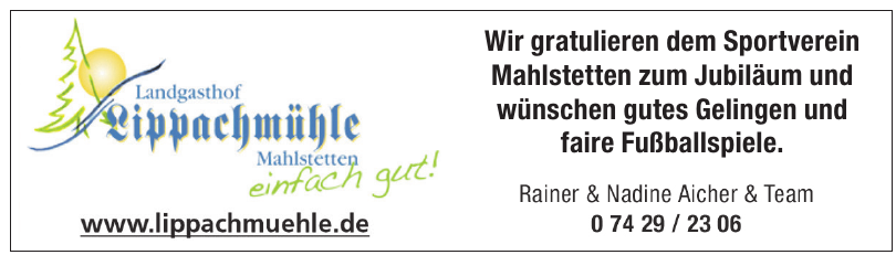 Rainer Aicher Landgasthof Lippachmühle Rainer Aicher Landgasthof Lippachmühle