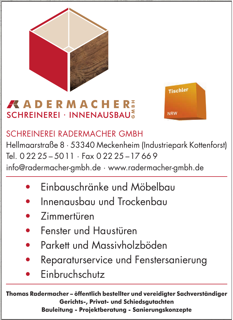 Schreinerei Radermacher GmbH