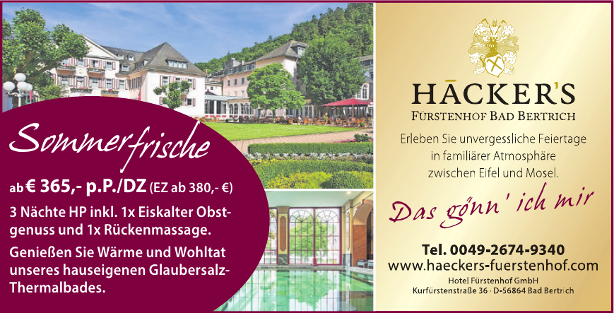 Hotel Fürstenhof GmbH