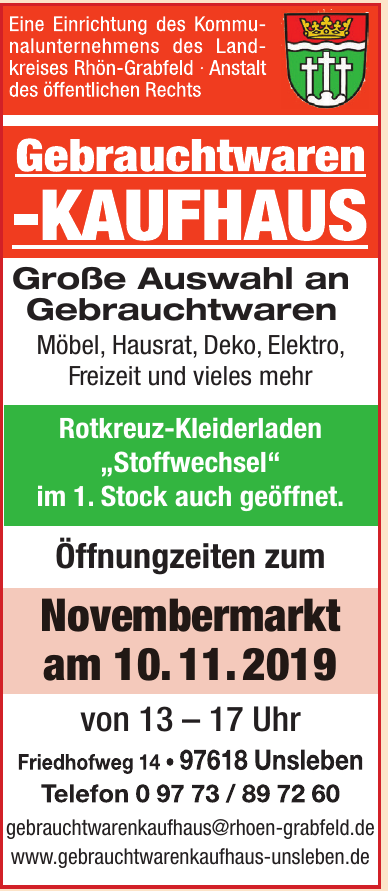Gebrauchtwaren Kaufhaus Gebrauchtwaren Kaufhaus