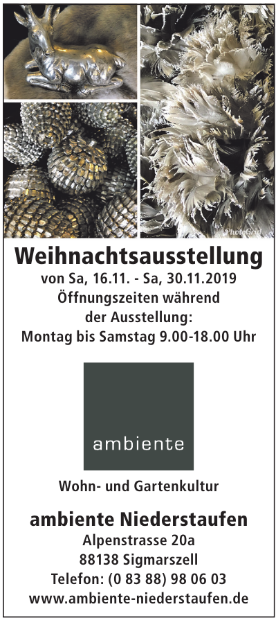 ambiente Niederstaufen ambiente Niederstaufen