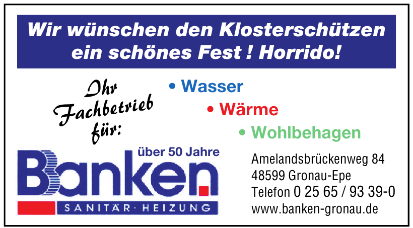 Banken Sanitär - Heizung Banken Sanitär - Heizung
