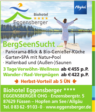 Biohotel Eggensberger Eggensberger OHG Biohotel Eggensberger Eggensberger OHG
