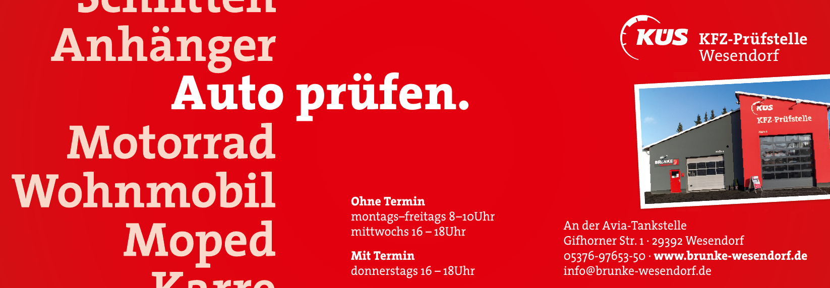 KÜS KFZ-Prüfstelle Wesendorf KÜS KFZ-Prüfstelle Wesendorf