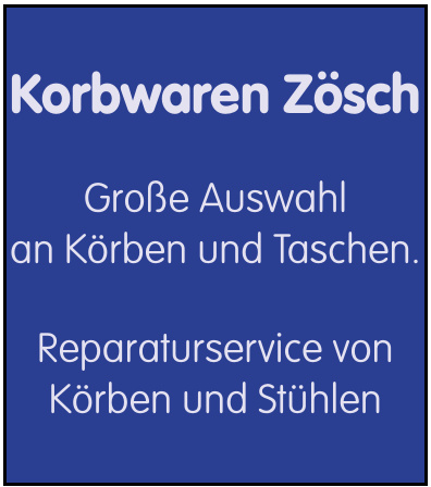 Korbwaren Zösch