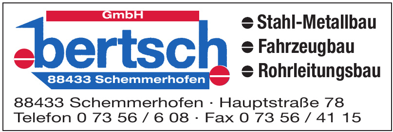 Bertsch GmbH Bertsch GmbH