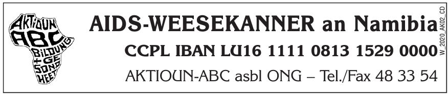 Aids-Weesekanner an Namibia