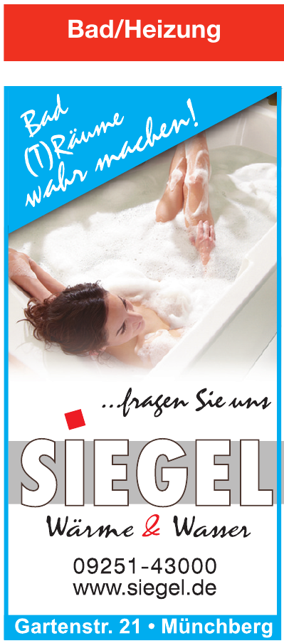 Siegel Wärme & Wasser Siegel Wärme & Wasser