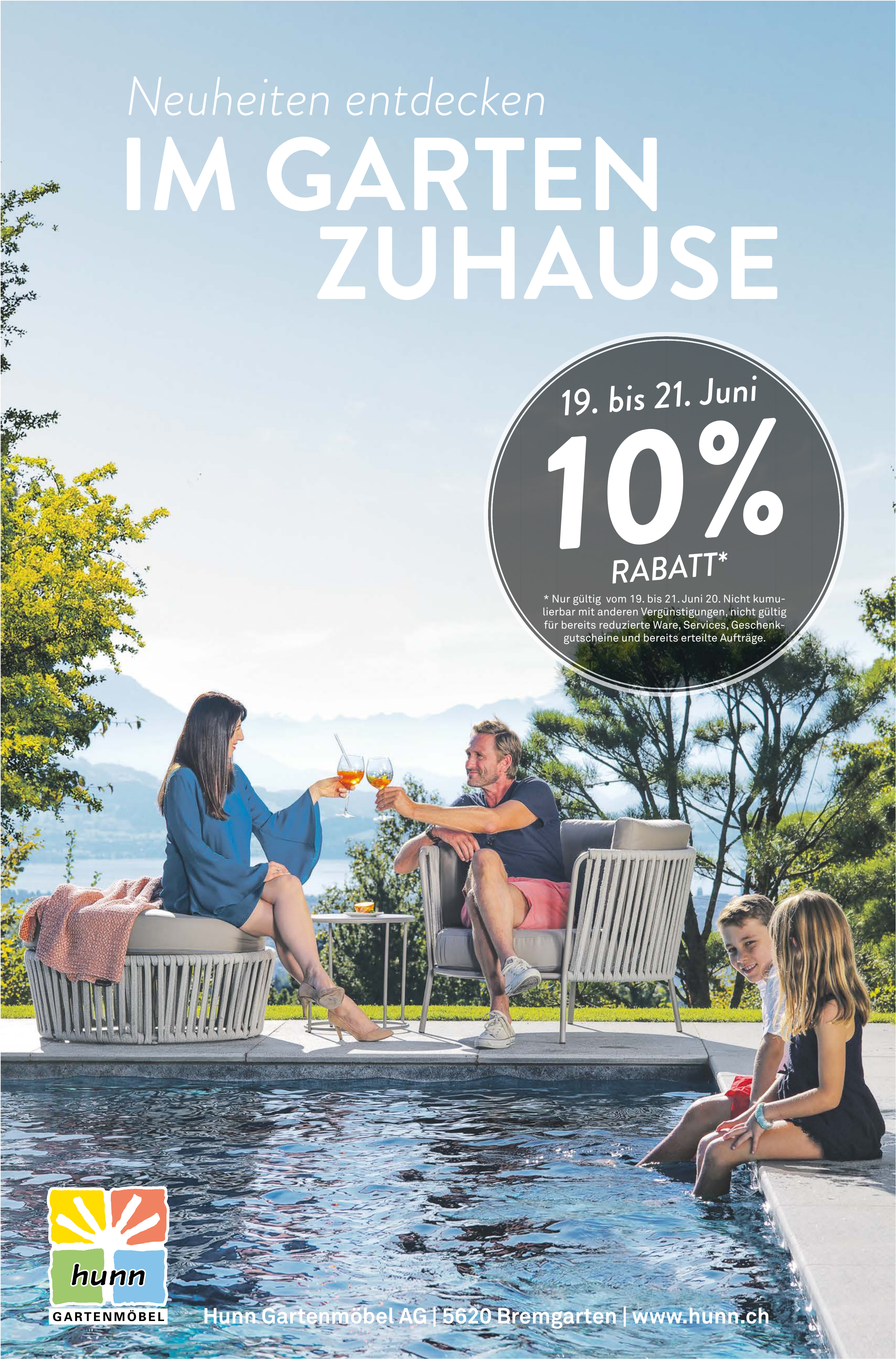 Hunn Gartenmöbel AG Hunn Gartenmöbel AG