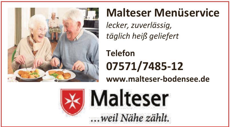 Malteser Menüservice Malteser Menüservice