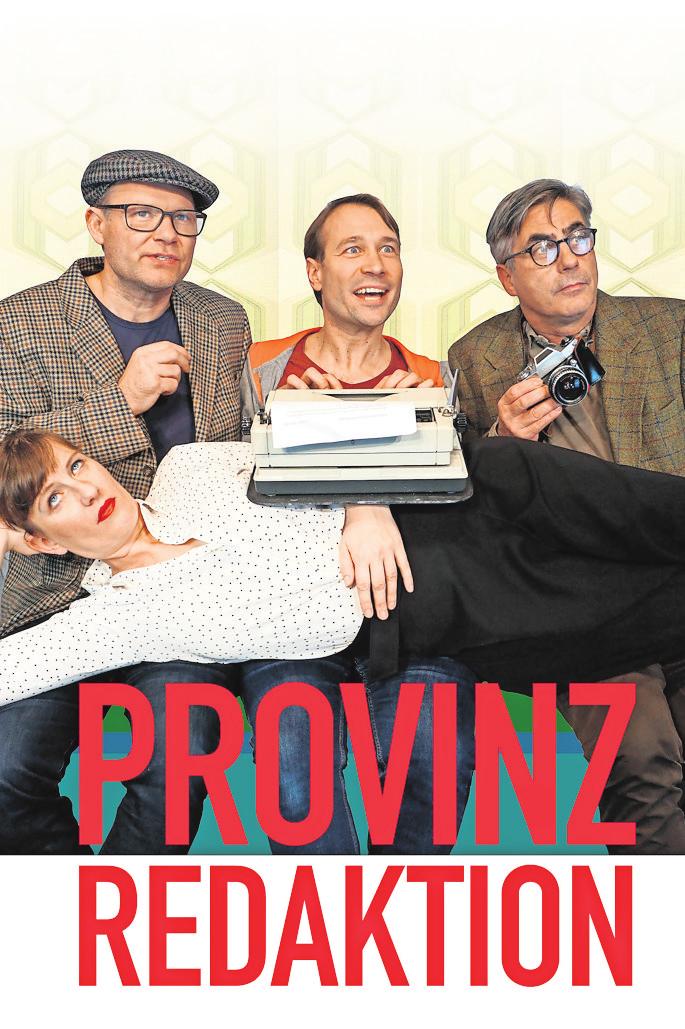 PROVINZREDAKTION“; Rebekka Köbernick; (v.l.n.r.) Jörg Metzner, Sascha Kiesewetter, Marcus Ludwig (p) Foto: Stephan Richter PROVINZREDAKTION“; Rebekka Köbernick; (v.l.n.r.) Jörg Metzner, Sascha Kiesewetter, Marcus Ludwig (p) Foto: Stephan Richter