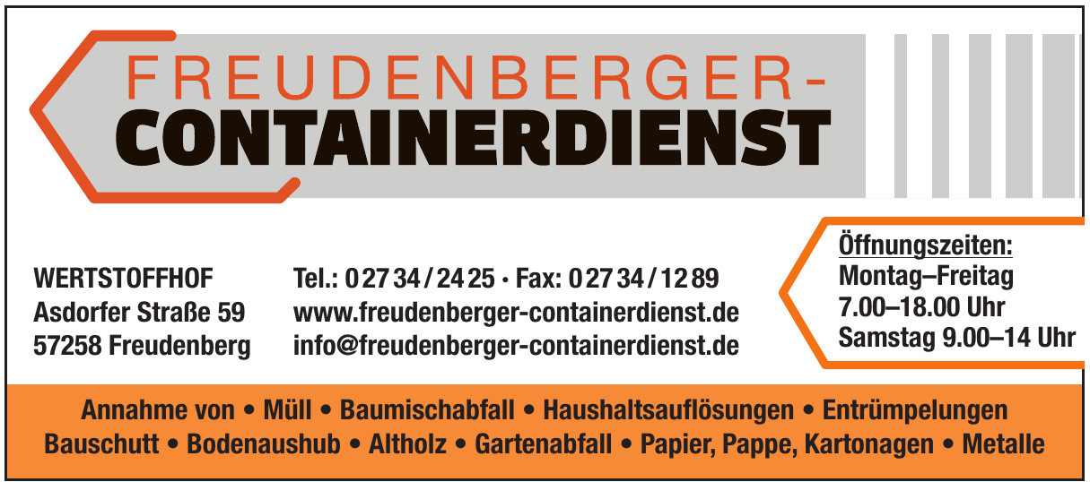 Freudenberger-Containerdienst