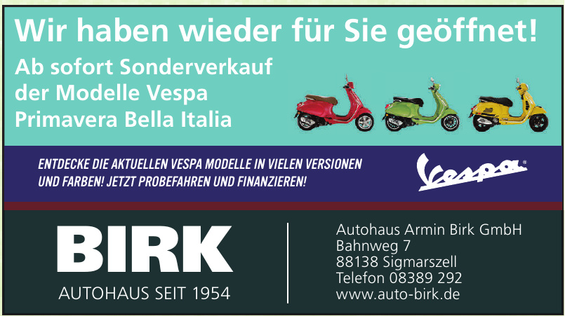 Autohaus Armin Birk GmbH Autohaus Armin Birk GmbH