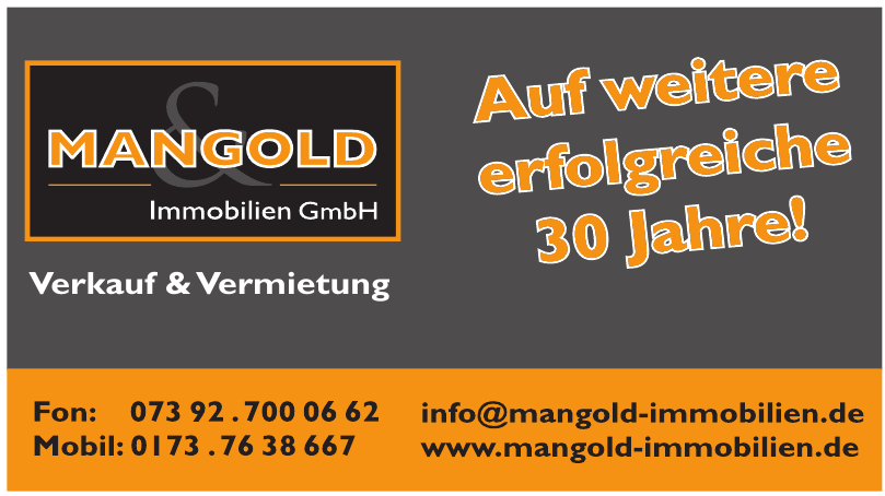 Mangold Immobilien GmbH Mangold Immobilien GmbH
