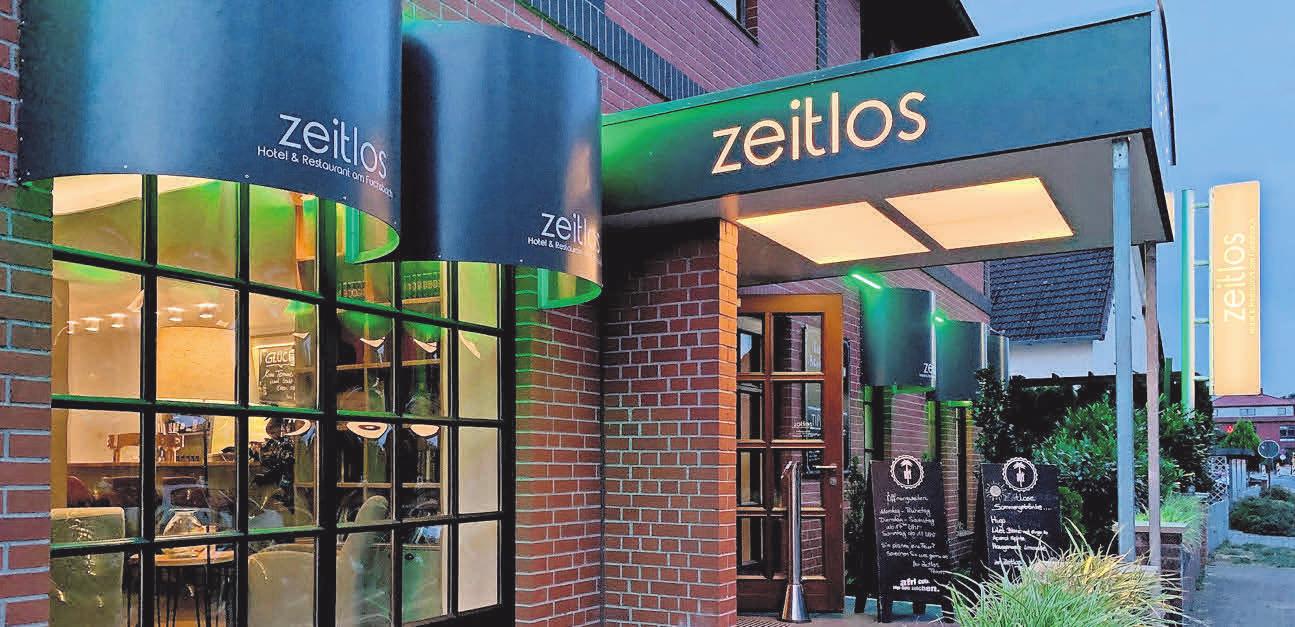 Das Zeitlos überzeugt mit besonderem Ambiente. Das Zeitlos überzeugt mit besonderem Ambiente.
