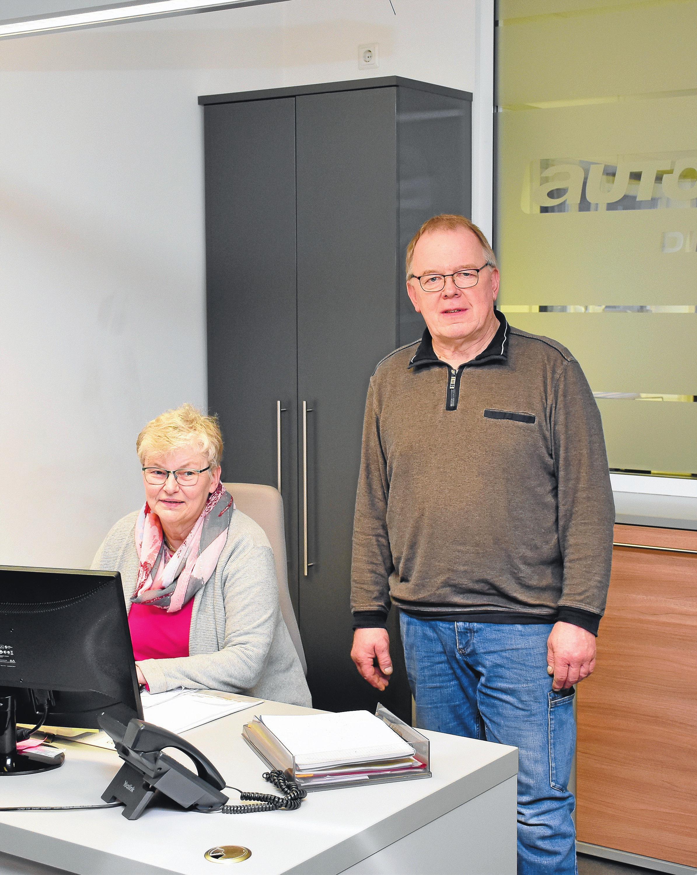 Angelika und Otto Hoping danken ihren Mitarbeitern und ihren Kunden für das entgegengebrachte Vertrauen.