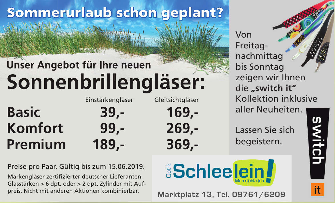 Optik Schleelein Optik Schleelein