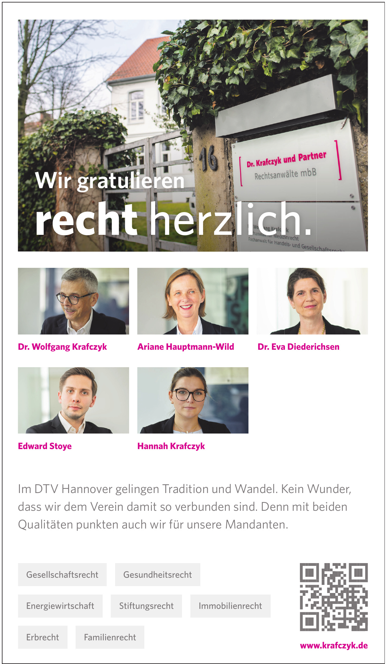 Dr. Krafczyk und Partner Rechtsanwälte mbH Dr. Krafczyk und Partner Rechtsanwälte mbH
