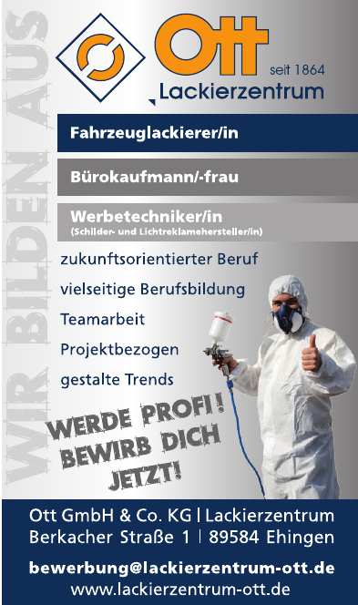 Ott GmbH & Co. KG - Lackierzentrum Ott GmbH & Co. KG - Lackierzentrum