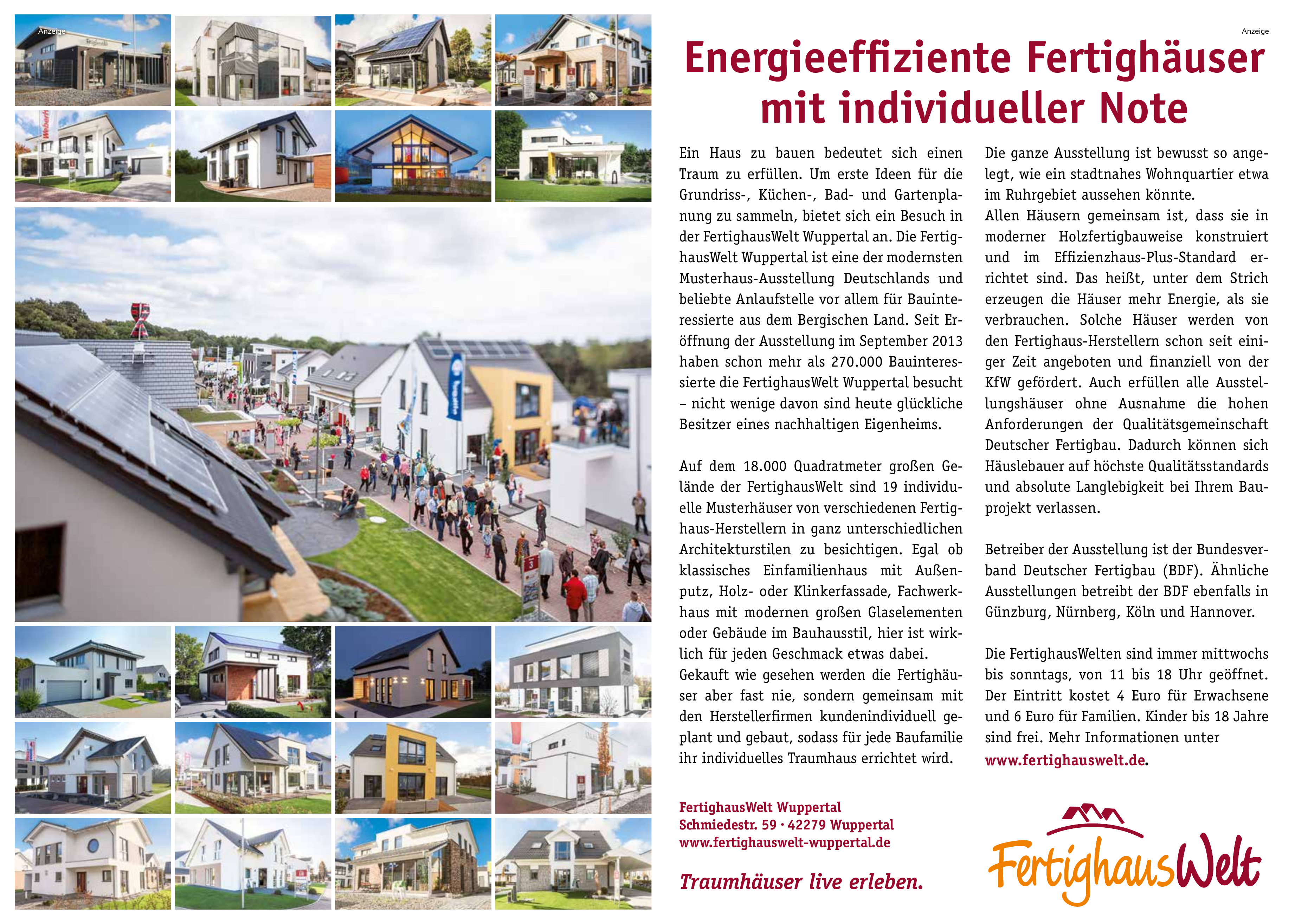 FertighausWelt Wuppertal FertighausWelt Wuppertal