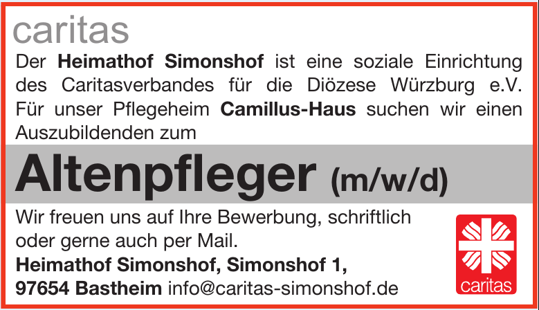 caritas - Diözese Würzburg e.V. caritas - Diözese Würzburg e.V.