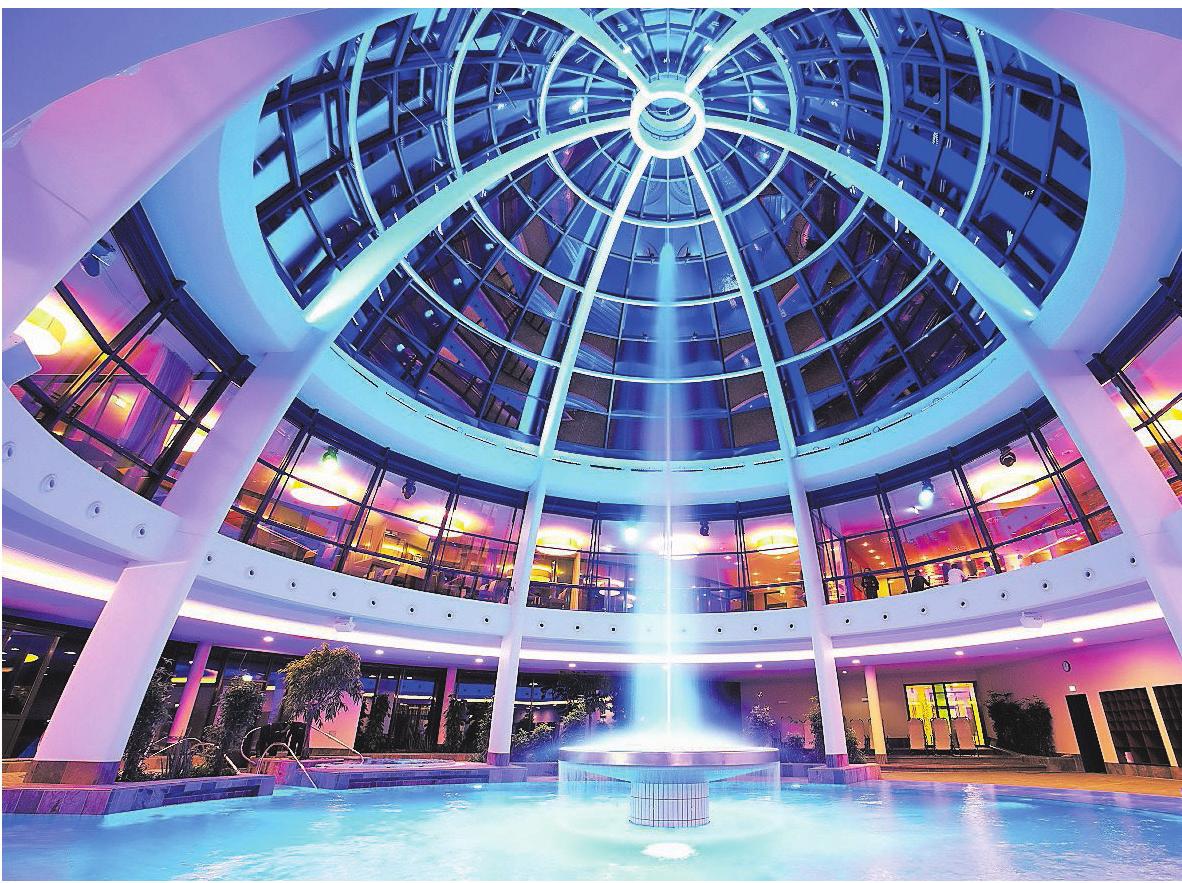 Die carpesol SPA Therme in Bad Rothenfelde ist eine der modernsten Wohlfühl-Thermen Deutschlands. Foto: de witt janßen partner Die carpesol SPA Therme in Bad Rothenfelde ist eine der modernsten Wohlfühl-Thermen Deutschlands. Foto: de witt janßen partner