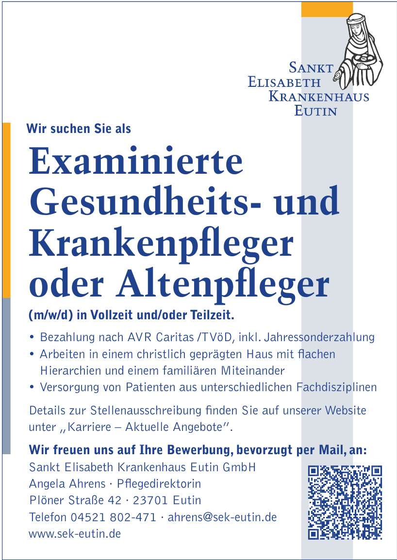 Sankt Elisabeth Krankenhaus Eutin GmbH Sankt Elisabeth Krankenhaus Eutin GmbH