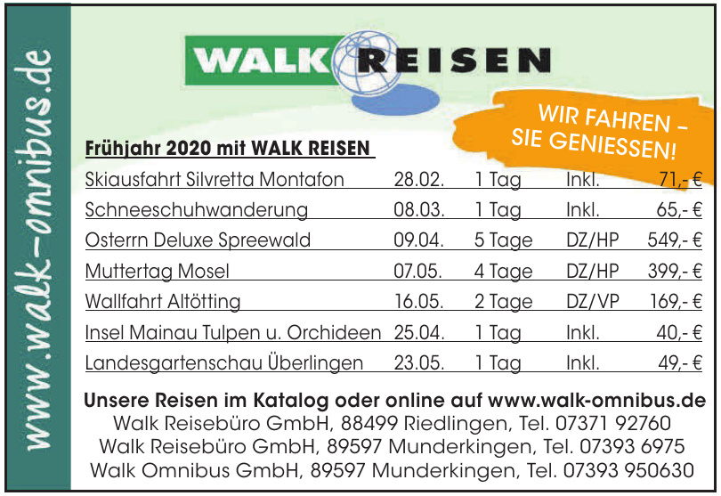 Walk Reisebüro GmbH Walk Reisebüro GmbH