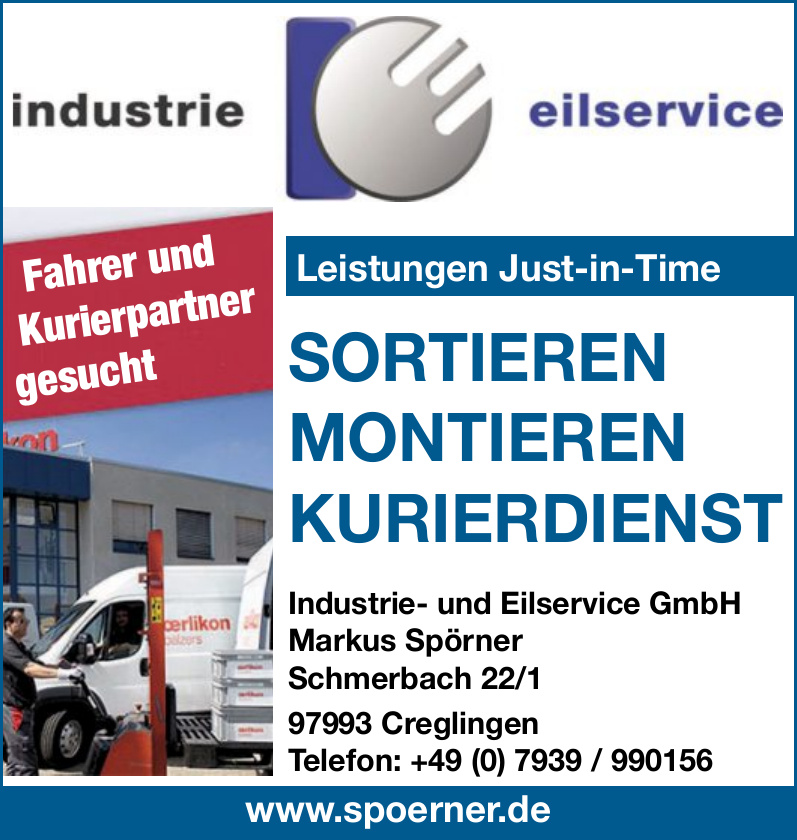 Industrie- und Eilservice GmbH Markus Spörner