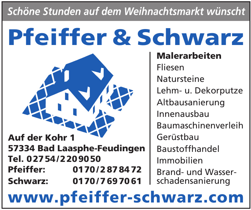 Pfeiffer & Schwarz Pfeiffer & Schwarz