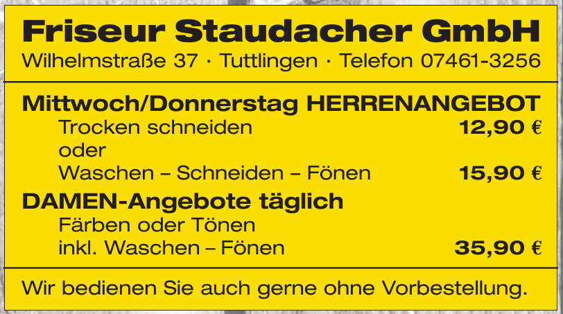 Friseur Staudacher Friseur Staudacher
