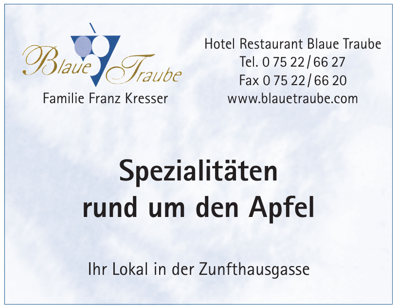 Hotel Restaurant Blaue Traube Hotel Restaurant Blaue Traube