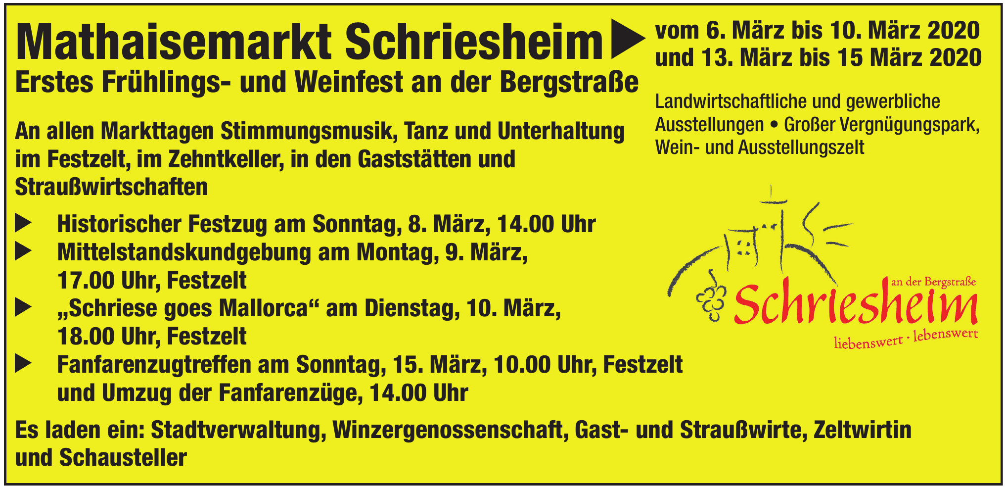 Mathaisemarkt Schriesheim Mathaisemarkt Schriesheim