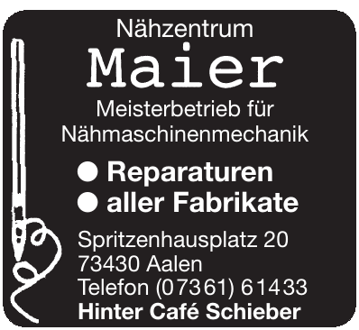 Nähzentrum Maier Nähzentrum Maier