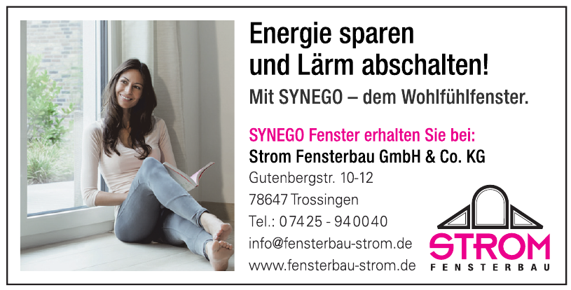 Strom Fensterbau GmbH & Co. KG Strom Fensterbau GmbH & Co. KG