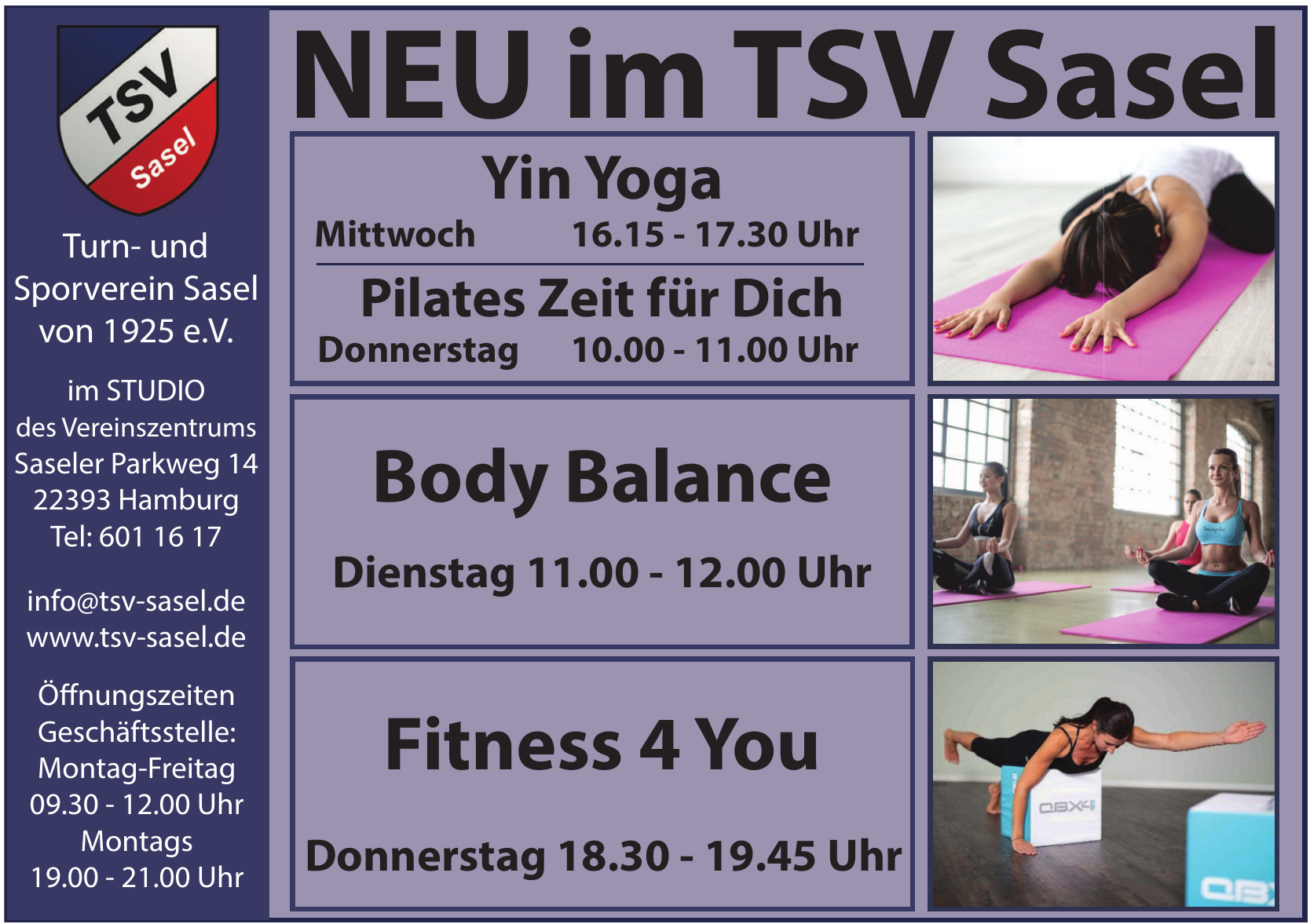 Turn- und Sporverein Sasel von 1925 e. V. Turn- und Sporverein Sasel von 1925 e. V.
