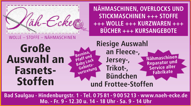 Näh Ecke Näh Ecke