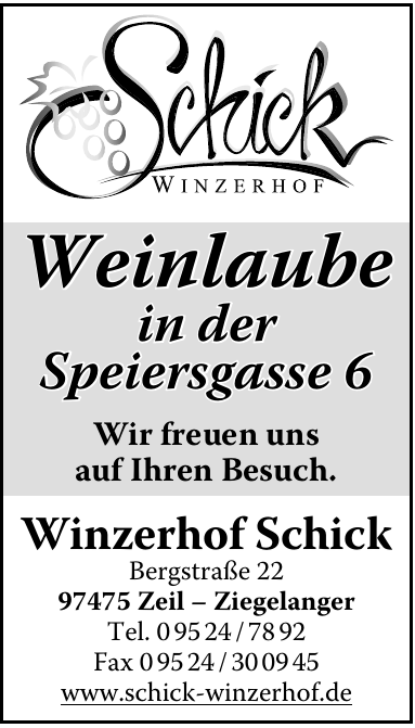 Winzerhof Schick Winzerhof Schick