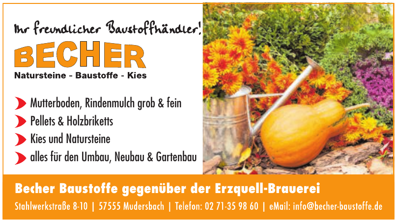Becher Baustoffe Becher Baustoffe