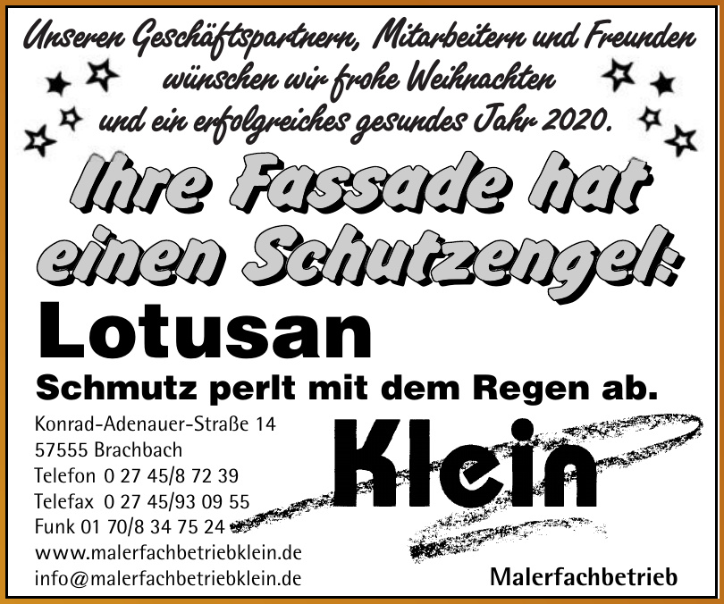 Malerfachbetrieb Klein Malerfachbetrieb Klein