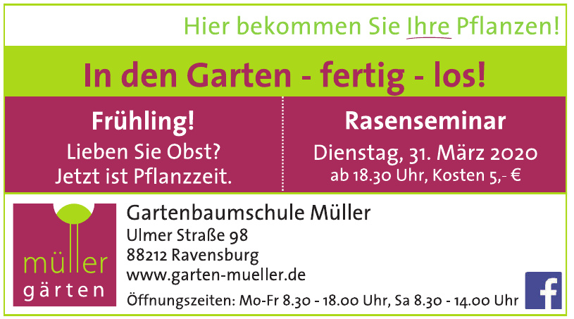 Gartenbaumschule Müller Gartenbaumschule Müller