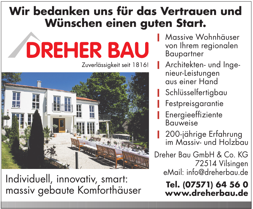 Dreher Bau GmbH & Co. KG Vilsingen Dreher Bau GmbH & Co. KG Vilsingen
